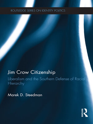 cover image of Jim Crow Citizenship